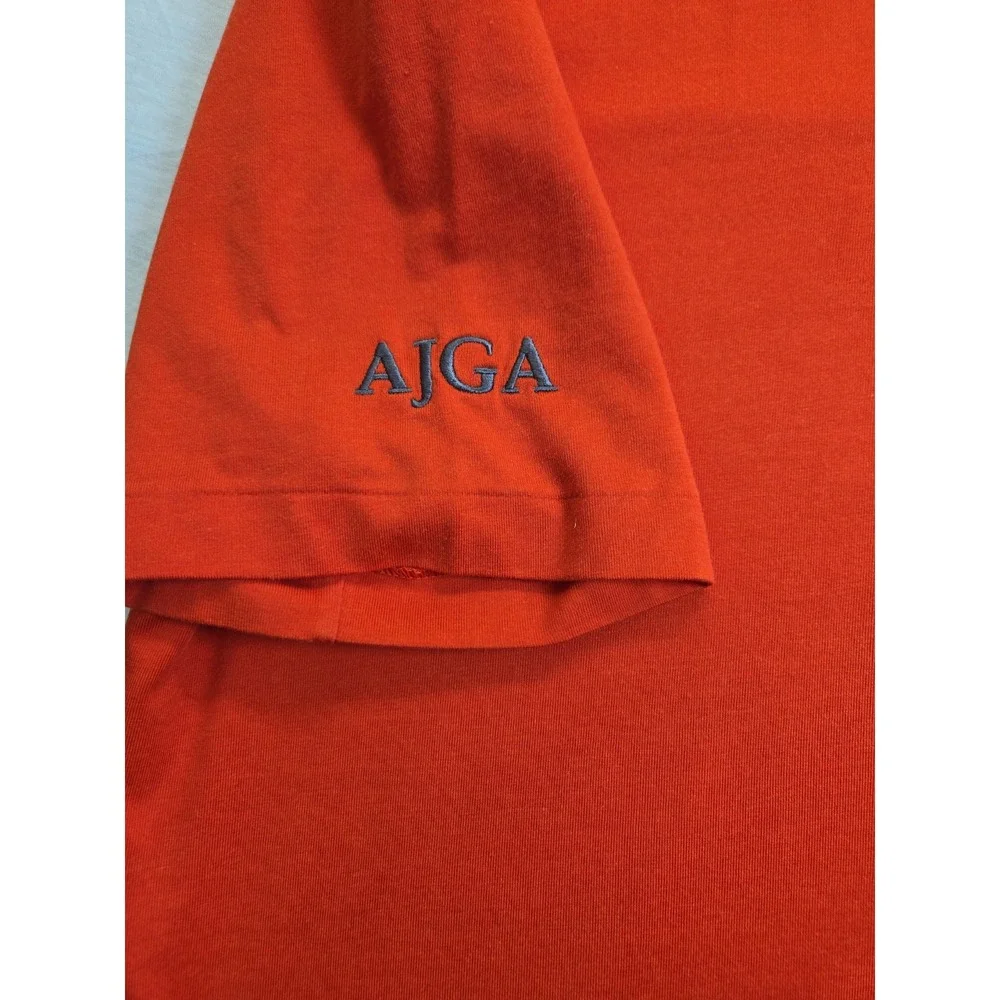 Ralph Lauren Performance M Big Pony AJGA Golf Polo Golf Red